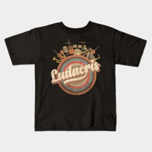 Music Tour Vintage Retro Style // Ludacris Kids T-Shirt